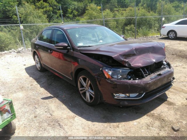 VOLKSWAGEN PASSAT 2012 1vwcn7a33cc107270