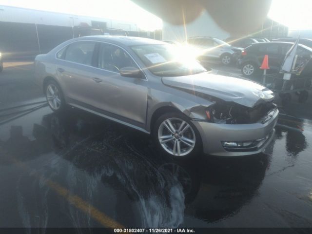 VOLKSWAGEN PASSAT 2012 1vwcn7a33dc038050