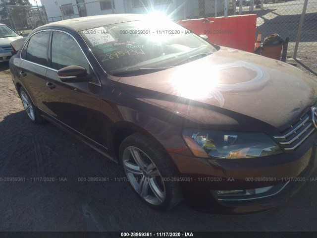 VOLKSWAGEN PASSAT 2012 1vwcn7a33dc039005