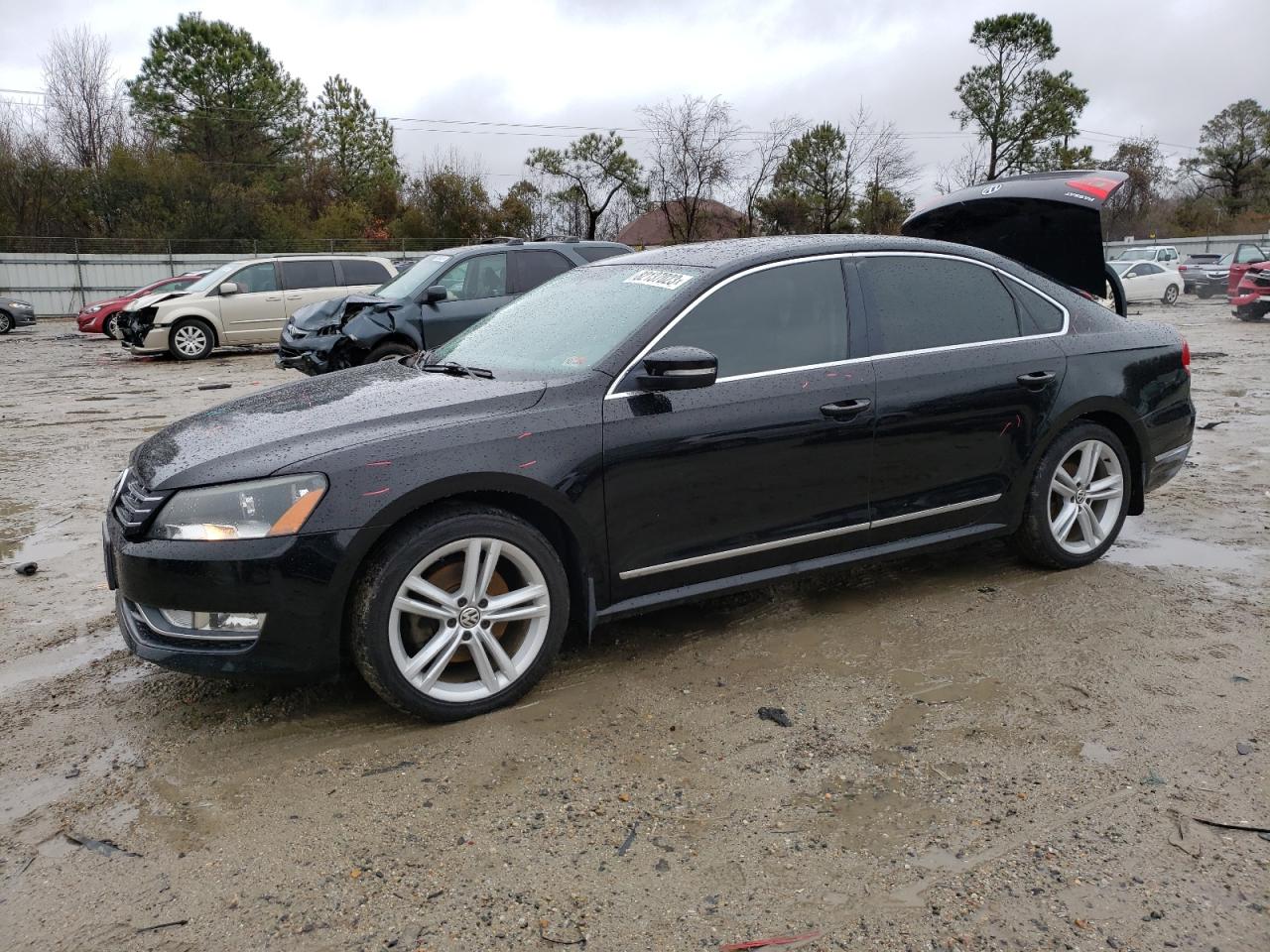 VOLKSWAGEN PASSAT 2014 1vwcn7a33ec091591