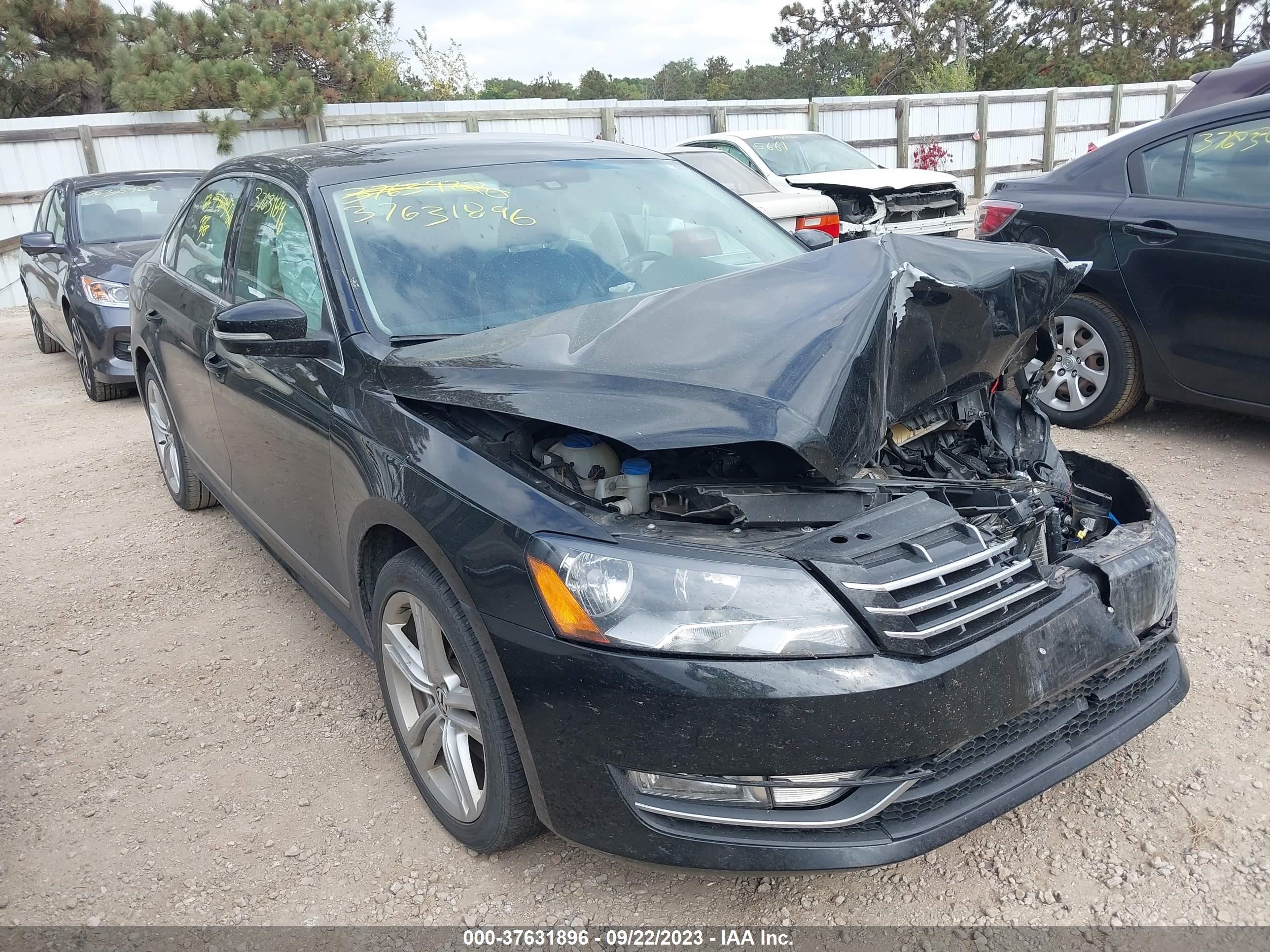 VOLKSWAGEN PASSAT 2014 1vwcn7a33ec097780