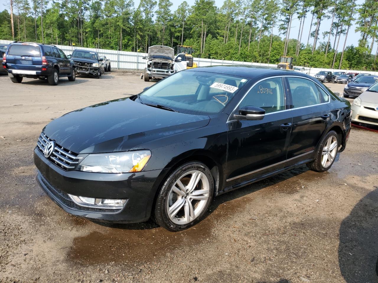 VOLKSWAGEN PASSAT 2013 1vwcn7a34dc019006