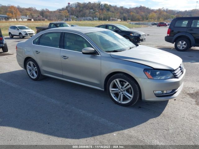 VOLKSWAGEN PASSAT 2013 1vwcn7a34dc031253