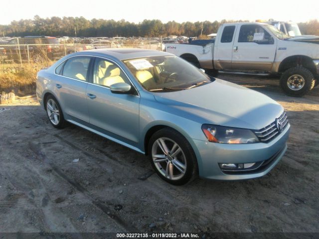 VOLKSWAGEN PASSAT 2013 1vwcn7a34dc064138