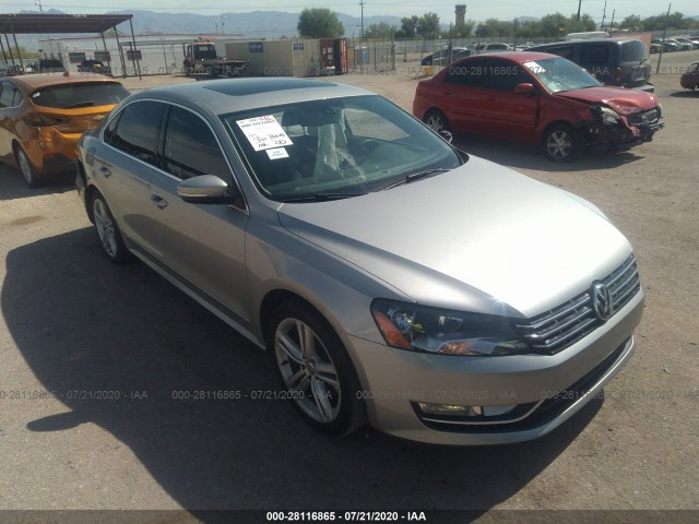 VOLKSWAGEN PASSAT 2013 1vwcn7a34dc065791