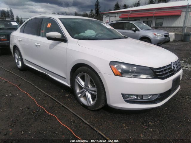 VOLKSWAGEN PASSAT 2013 1vwcn7a34dc107649