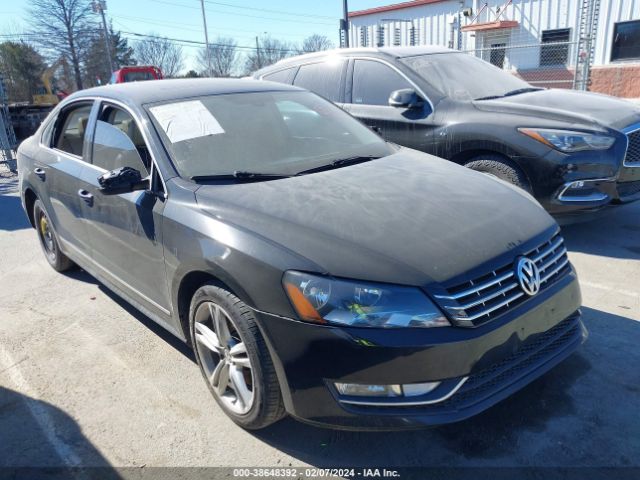 VOLKSWAGEN PASSAT 2013 1vwcn7a34dc110485