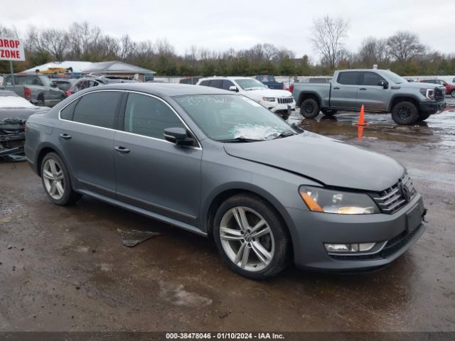 VOLKSWAGEN PASSAT 2013 1vwcn7a34dc131143