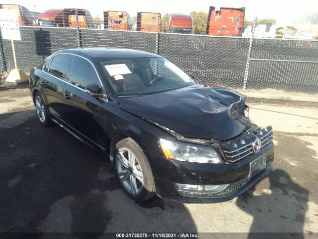 VOLKSWAGEN PASSAT 2013 1vwcn7a34ec046546