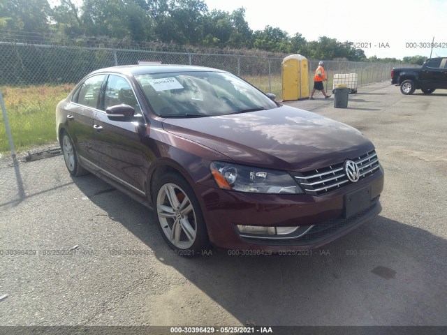 VOLKSWAGEN PASSAT 2014 1vwcn7a34ec069678