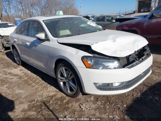 VOLKSWAGEN PASSAT 2012 1vwcn7a35cc007140