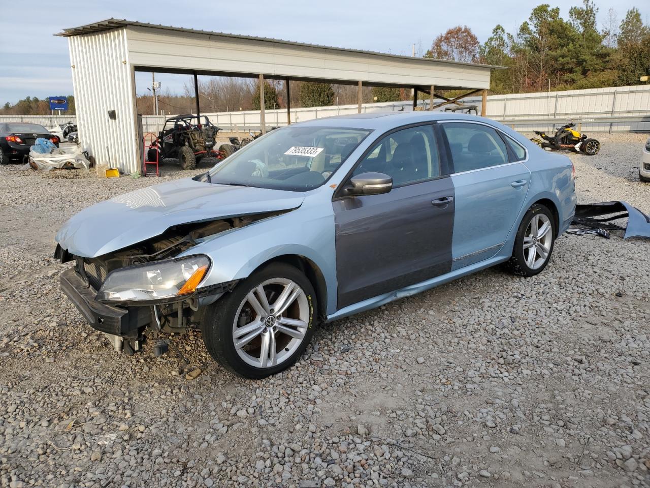 VOLKSWAGEN PASSAT 2012 1vwcn7a35cc043698