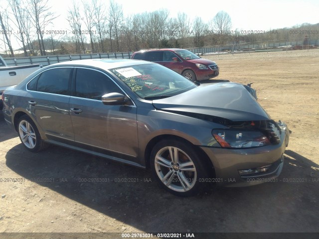 VOLKSWAGEN PASSAT 2013 1vwcn7a35dc036834