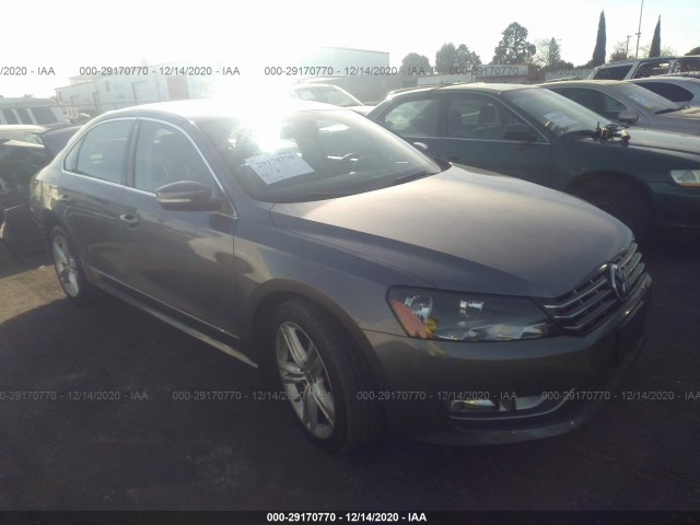 VOLKSWAGEN PASSAT 2013 1vwcn7a35dc094880