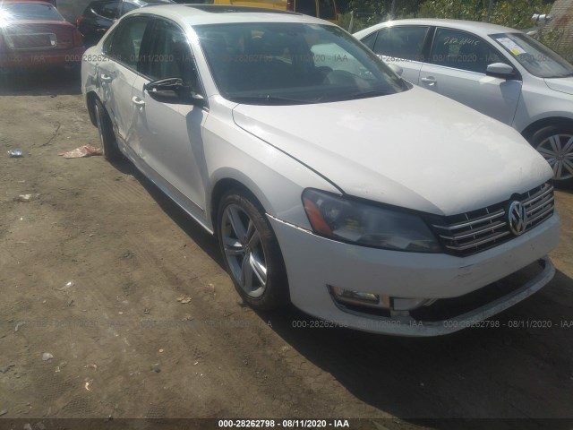 VOLKSWAGEN PASSAT 2012 1vwcn7a36cc048084