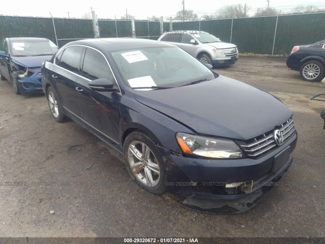 VOLKSWAGEN PASSAT 2012 1vwcn7a36cc056041