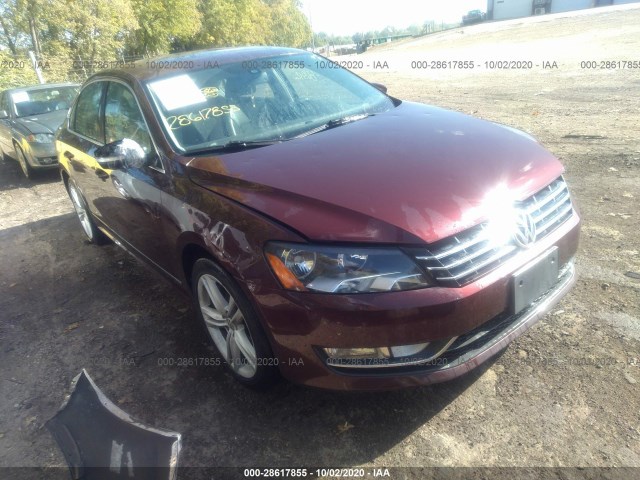 VOLKSWAGEN PASSAT 2012 1vwcn7a36dc052833