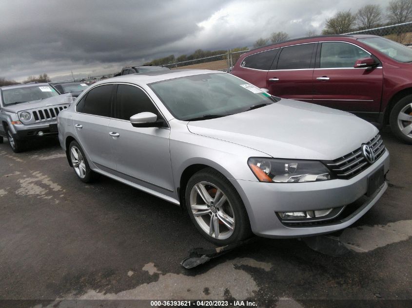 VOLKSWAGEN PASSAT 2013 1vwcn7a36ec045804