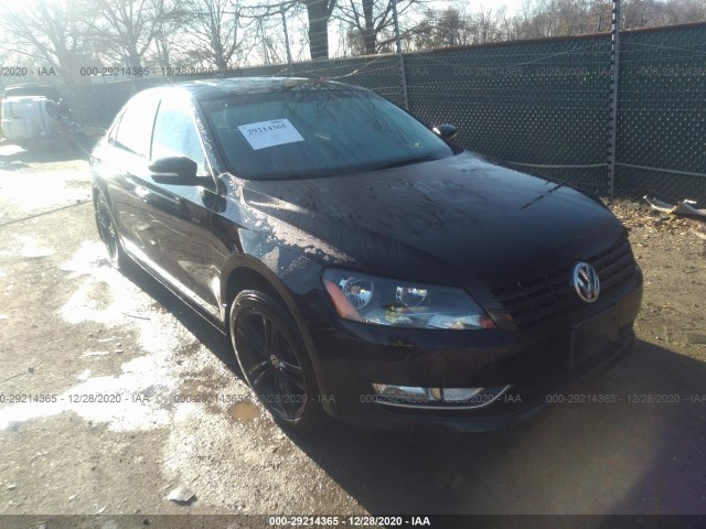 VOLKSWAGEN PASSAT 2013 1vwcn7a36ec050906