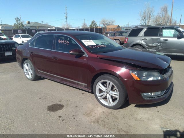 VOLKSWAGEN PASSAT 2012 1vwcn7a37cc075245