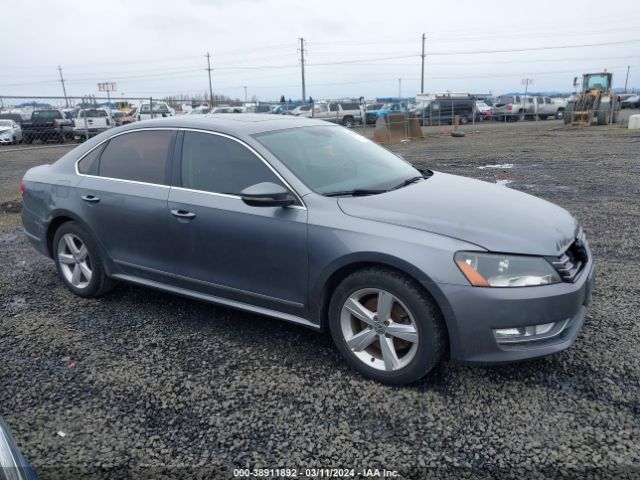 VOLKSWAGEN PASSAT 2012 1vwcn7a37cc081904