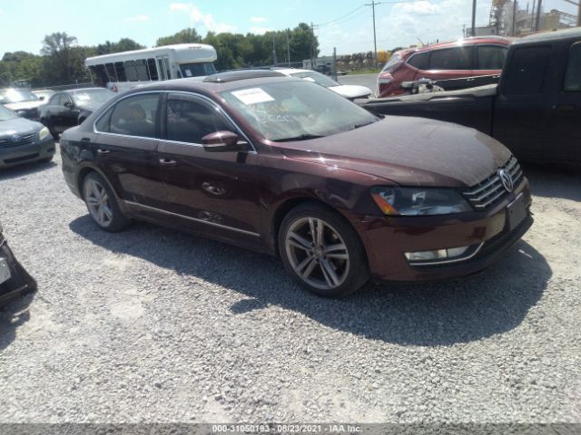 VOLKSWAGEN PASSAT 2012 1vwcn7a37cc105084