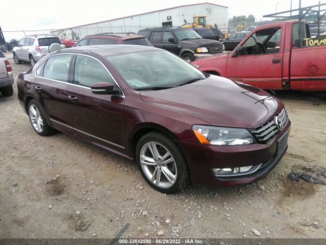 VOLKSWAGEN PASSAT 2013 1vwcn7a37dc013913