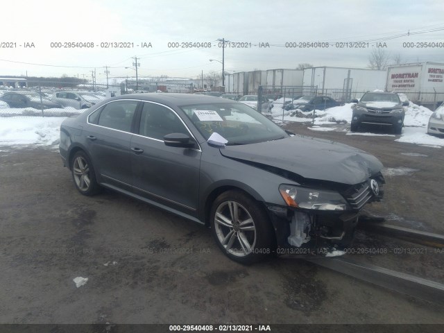 VOLKSWAGEN PASSAT 2013 1vwcn7a37dc125367