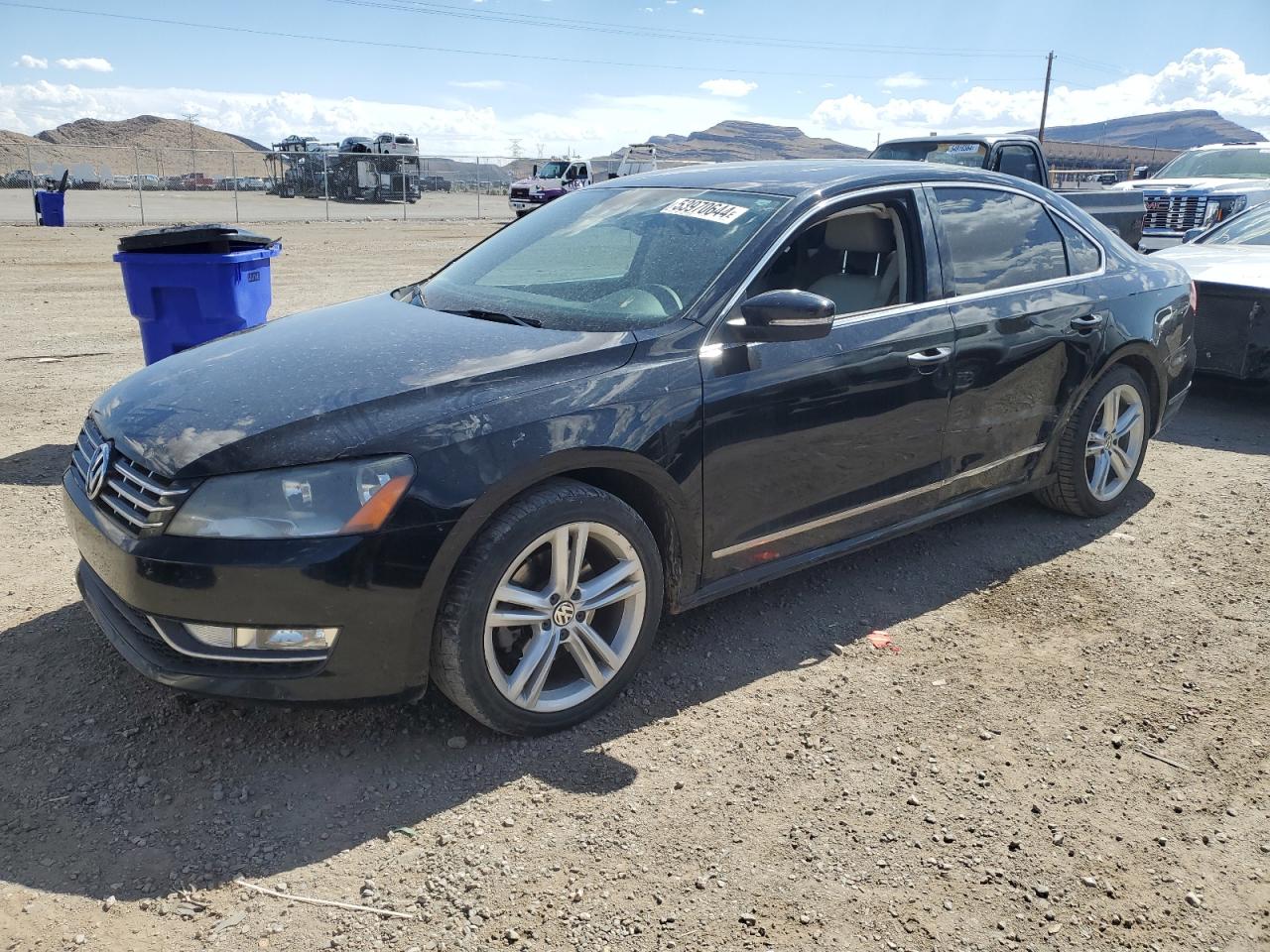 VOLKSWAGEN PASSAT 2014 1vwcn7a37ec018336