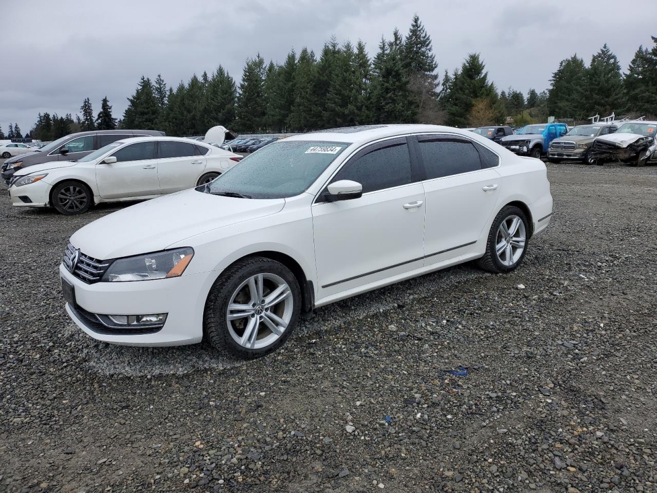 VOLKSWAGEN PASSAT 2014 1vwcn7a37ec107369