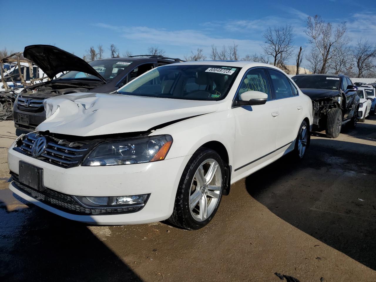 VOLKSWAGEN PASSAT 2014 1vwcn7a37ec114824