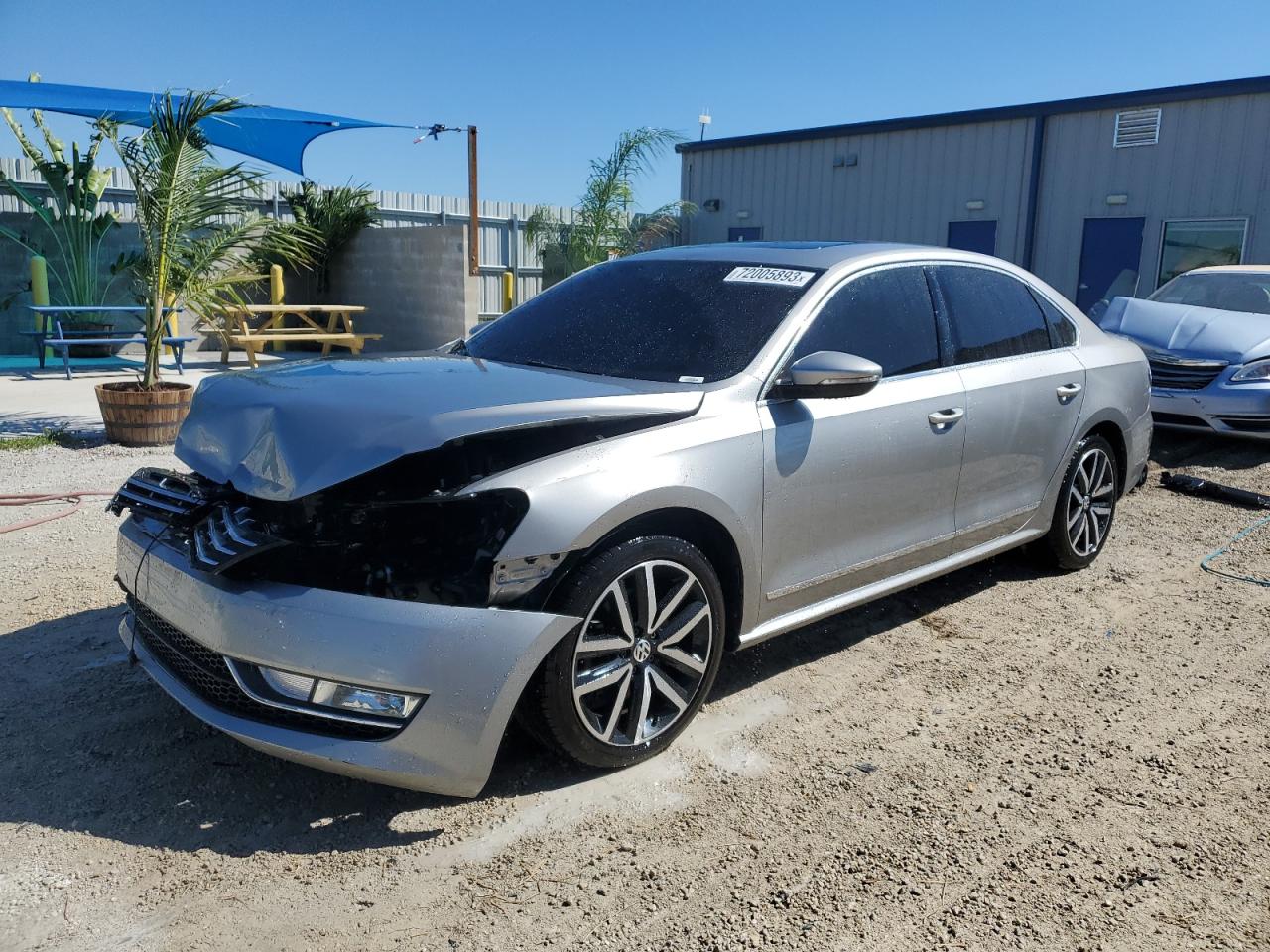 VOLKSWAGEN PASSAT 2012 1vwcn7a38cc063153