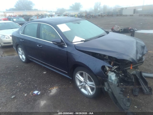 VOLKSWAGEN PASSAT 2012 1vwcn7a38cc098694