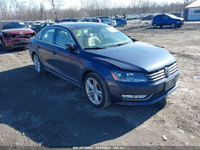 VOLKSWAGEN PASSAT 2012 1vwcn7a38dc028775