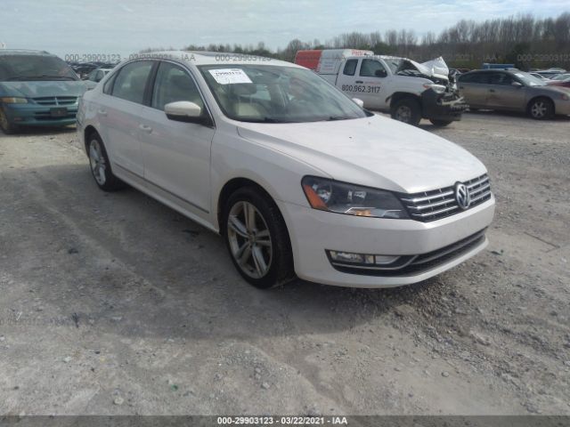 VOLKSWAGEN PASSAT 2013 1vwcn7a38dc044622