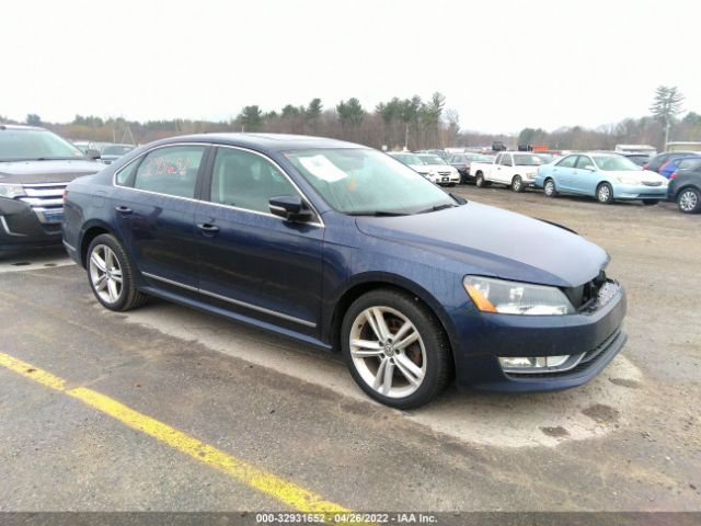 VOLKSWAGEN PASSAT 2013 1vwcn7a38dc108464