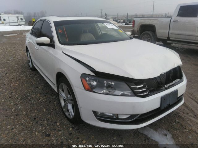 VOLKSWAGEN PASSAT 2013 1vwcn7a38dc146759