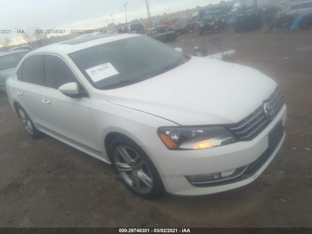 VOLKSWAGEN PASSAT 2012 1vwcn7a39cc054896