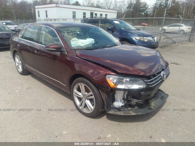 VOLKSWAGEN PASSAT 2012 1vwcn7a39cc093083