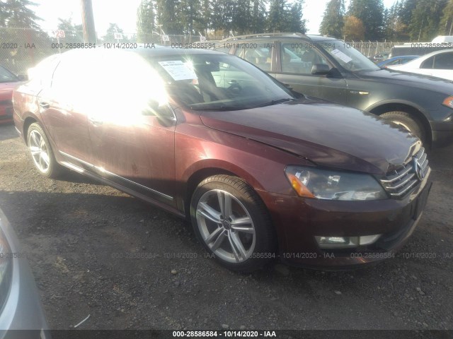 VOLKSWAGEN PASSAT 2013 1vwcn7a39dc023018