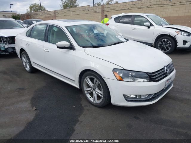 VOLKSWAGEN PASSAT 2012 1vwcn7a39dc036237