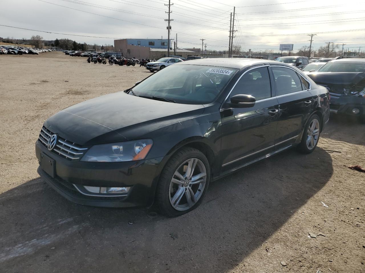 VOLKSWAGEN PASSAT 2013 1vwcn7a39dc060036