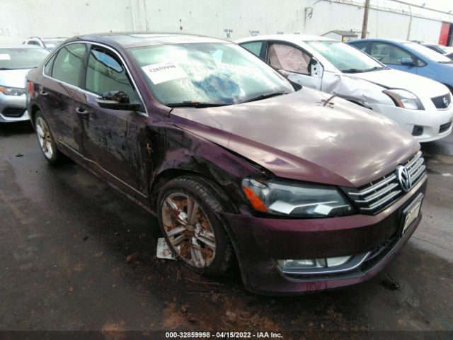 VOLKSWAGEN PASSAT 2013 1vwcn7a39dc103113