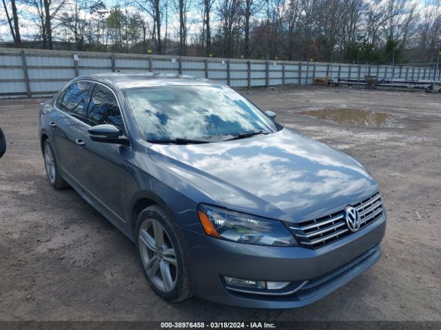 VOLKSWAGEN PASSAT 2013 1vwcn7a39dc138489