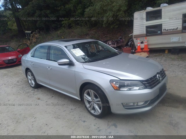 VOLKSWAGEN PASSAT 2013 1vwcn7a39ec059387