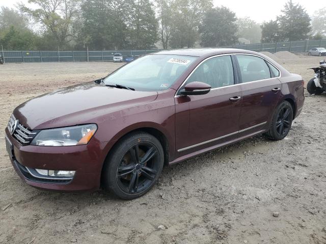 VOLKSWAGEN PASSAT SEL 2012 1vwcn7a3xcc082383