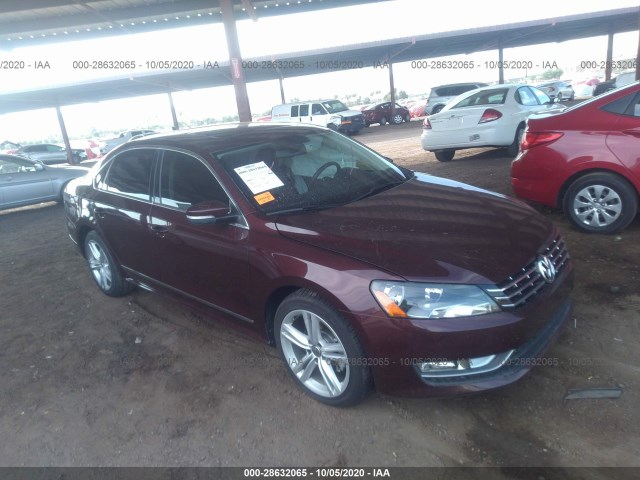 VOLKSWAGEN PASSAT 2012 1vwcn7a3xdc033153