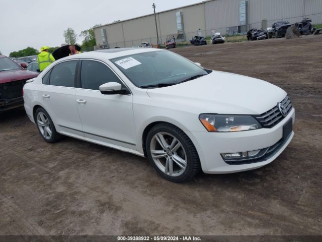 VOLKSWAGEN PASSAT 2013 1vwcn7a3xdc042127