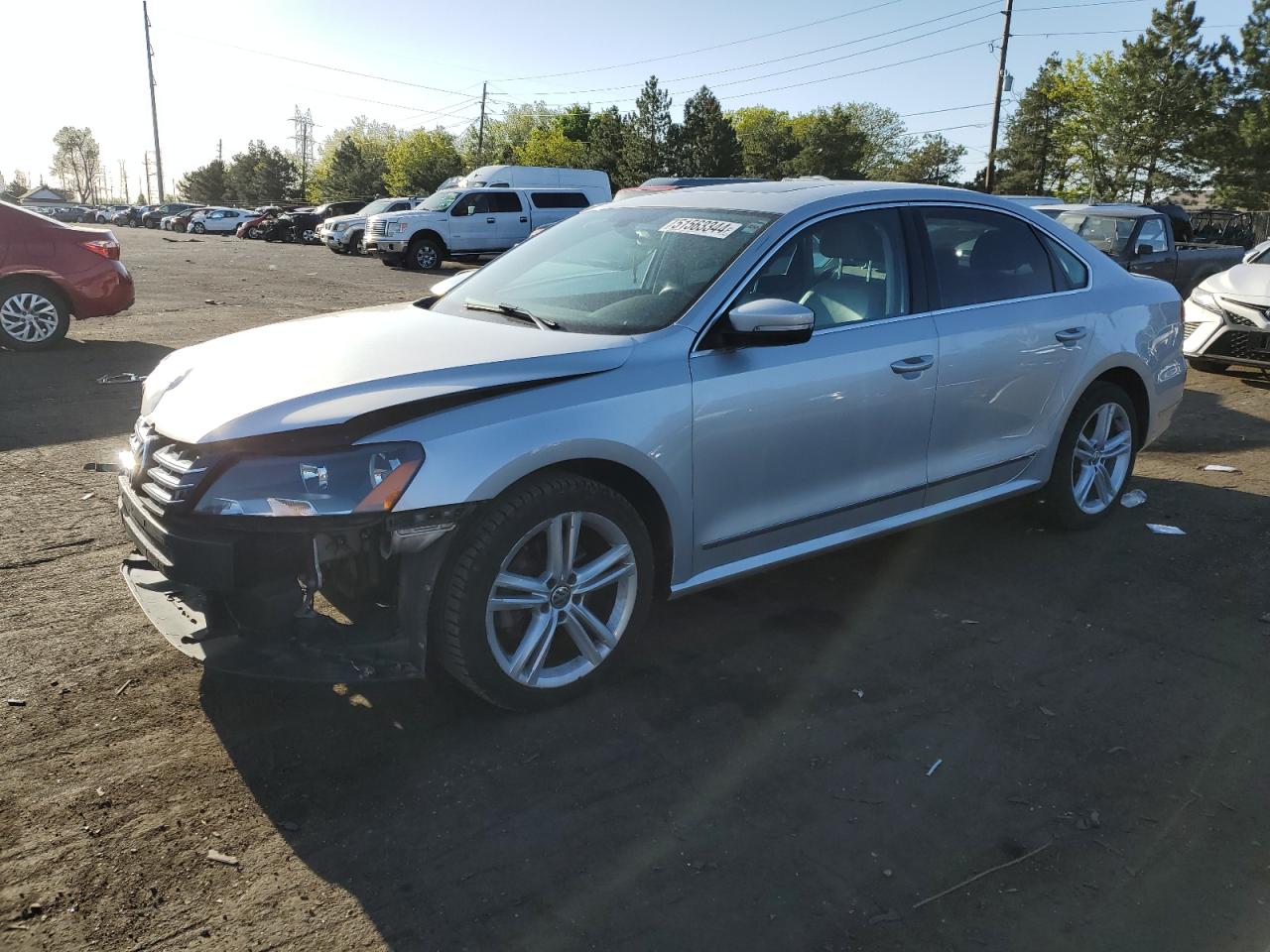 VOLKSWAGEN PASSAT 2013 1vwcn7a3xdc092655