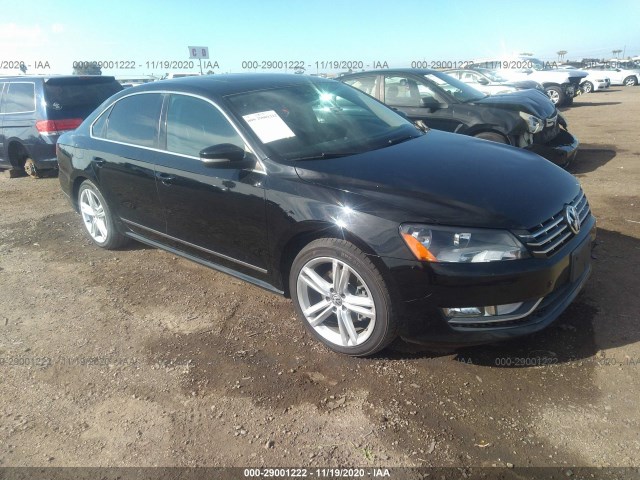 VOLKSWAGEN PASSAT 2013 1vwcn7a3xec031503